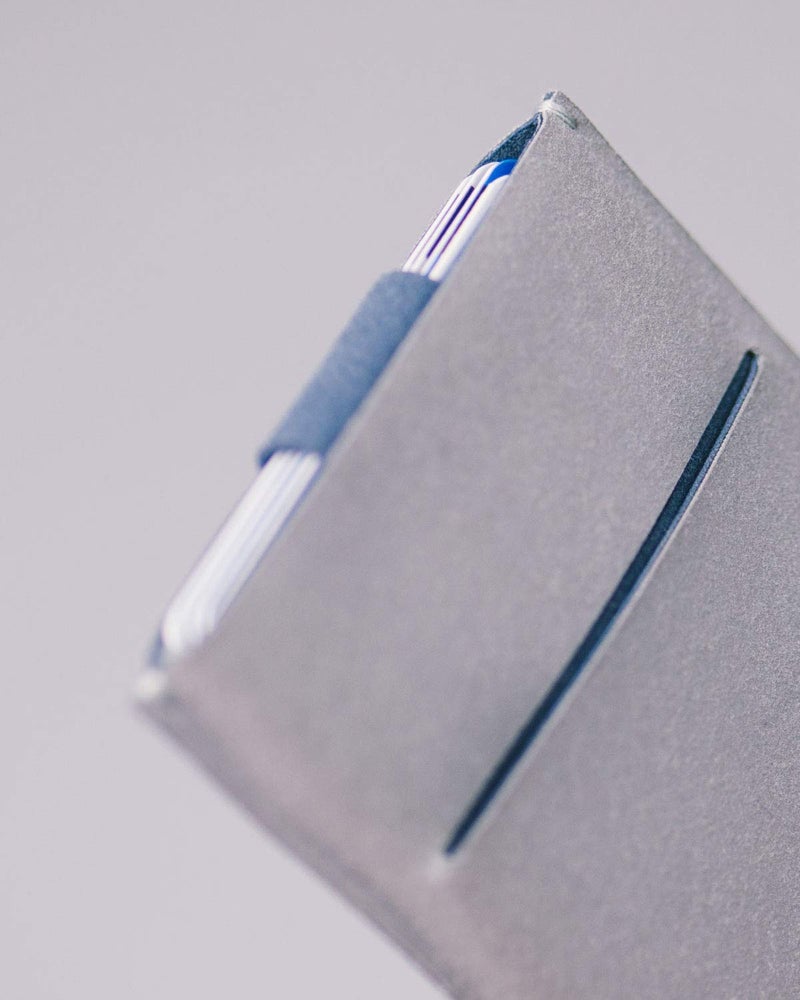 Allocacoc Slim wallet, DesignNest DAX wallet, Cascading pull-tab wallet, Hold upto 6 cards, small wallet, Card holder, Purse (RedGrey, Microfiber) - Image 4